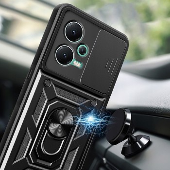 5in1 smūgiams atsparus dėklas su žiedu ir kameros apsauga (Xiaomi Poco X5 5G/Redmi Note 12 5G) 5in1 smūgiams atsparus dėklas su žiedu ir kameros apsauga (Xiaomi Poco X5 5G/Redmi Note 12 5G)